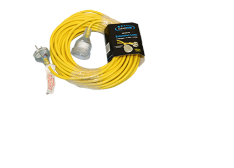 Cleanstar - Extension Lead (18m 10amp Yellow)