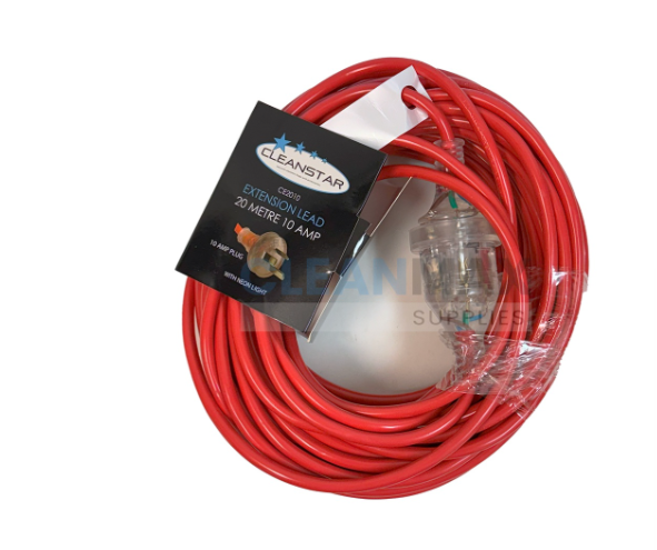 Cleanstar - Extcable 20m10ampwithrcd - 4a