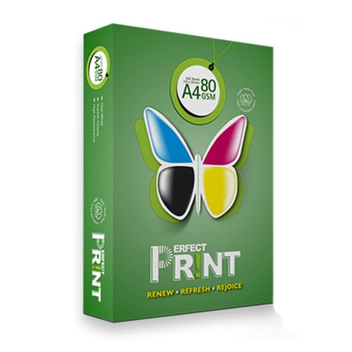 Perfect Print A4 80gsm White Copy Paper – 500 Sheets (ShopBag)