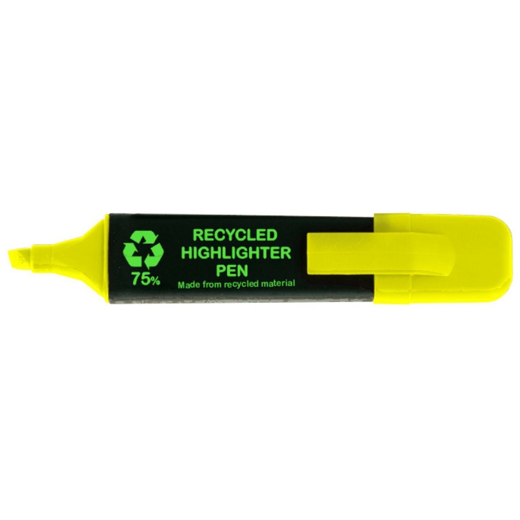 Osmer Highlighter Yellow Recycled – Each (ShopBag)