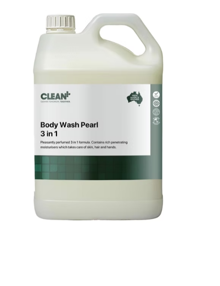 Clean Plus - Body Wash Pearl - 3 In 1