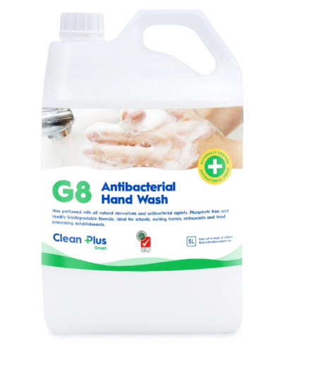 Cleanplus G8 – Antibacterial Hand Wash - 5l
