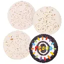Wooden Coaster NAIDOC | Pack of 20