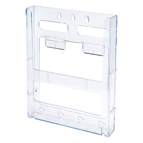 Deflecto A4 Lit-Loc Brochure Holder