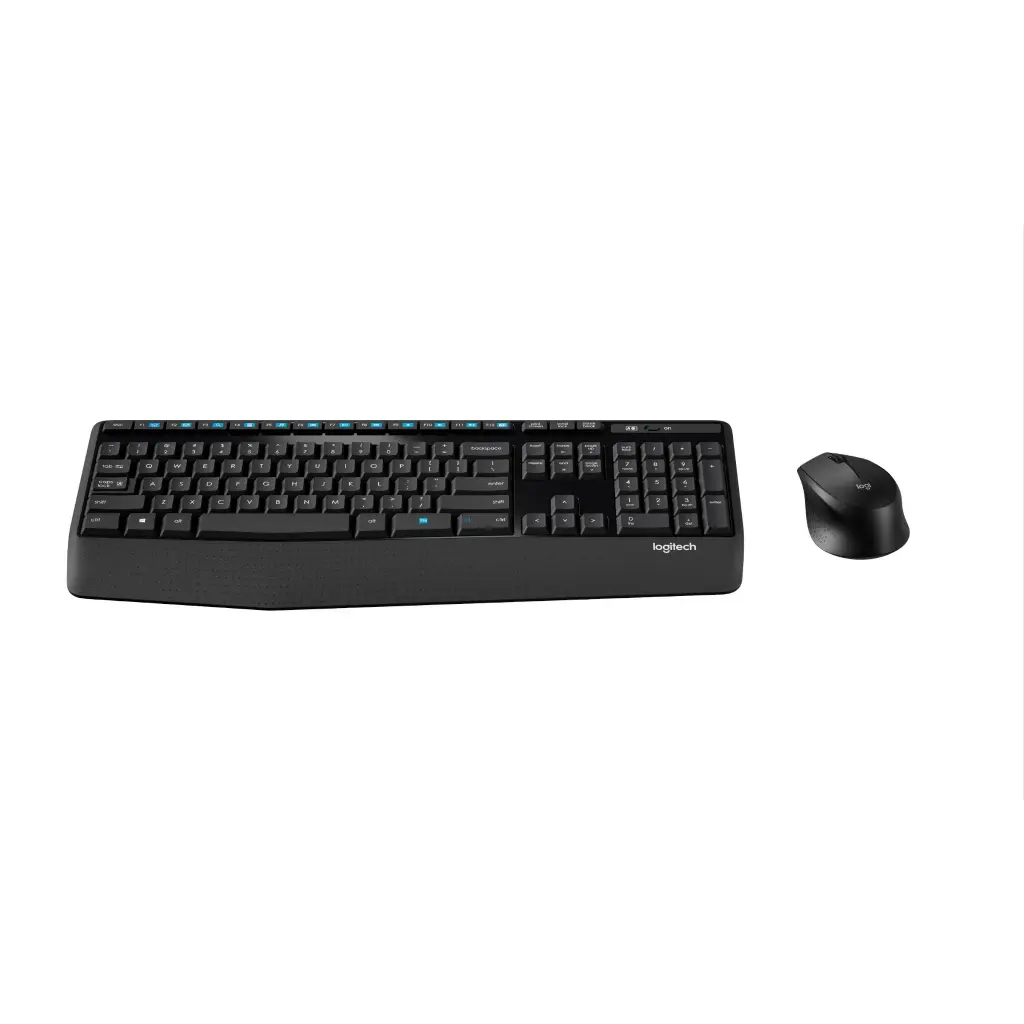 Logitech MK345 Wireless Keyboard and Mouse Combo — Black