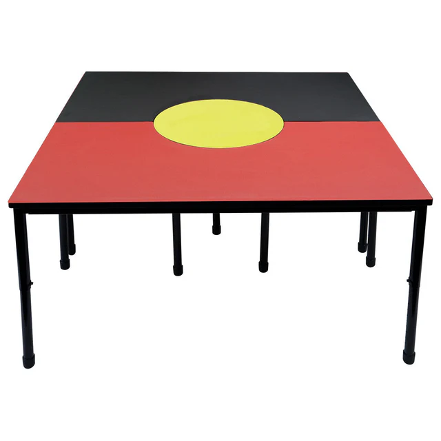Aboriginal Flag School Table