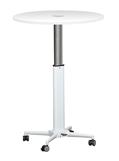 Height Adjustable Breakroom Table – Mobile Sit-to-Stand Collaboration Table