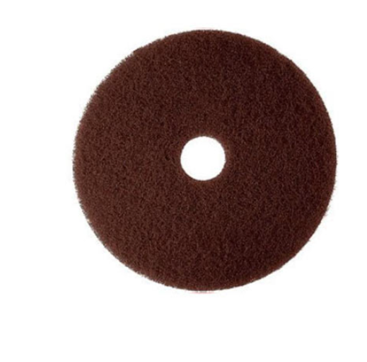 Cleanstar - Floor Pad 17" Brown 430mm-5pk