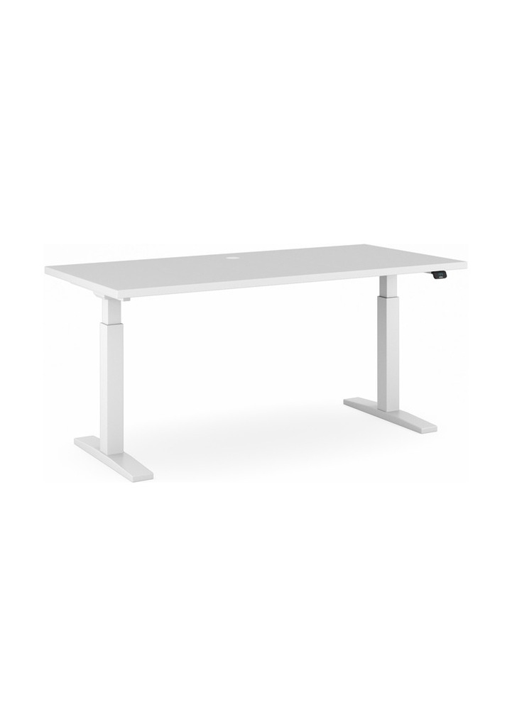 Swish Electric Height Adjustable Desk - White Frame (1800Wx900D)