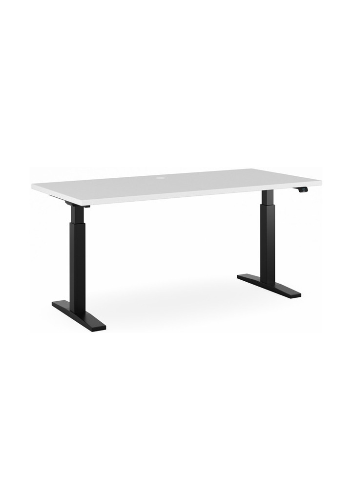 Swish Electric Height Adjustable Desk - Black Frame (2100Wx900D)