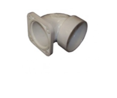 Cleanstar-Flanged 90deg Elbow, Short