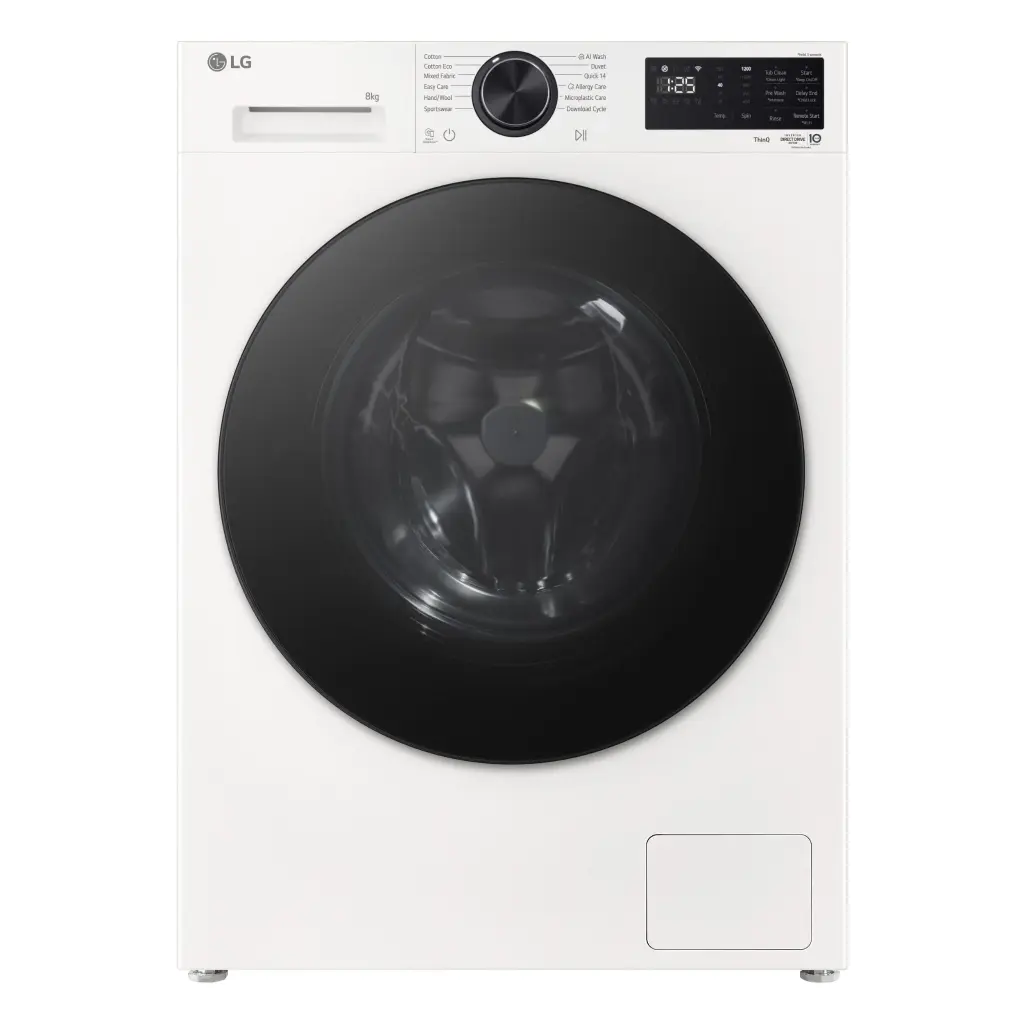 LG WX3-1208W Series 3 8kg AI Front Load Washer