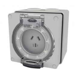 Trader Buffalo Auto-Switched Socket – IP66 10A 250V (Kimaka)