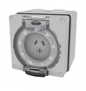 Trader Buffalo Auto-Switched Socket – IP66 10A 250V (Kimaka)