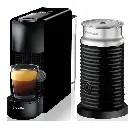 Breville Nespresso Essenza Mini Capsule Coffee Machine Bundle (Black)