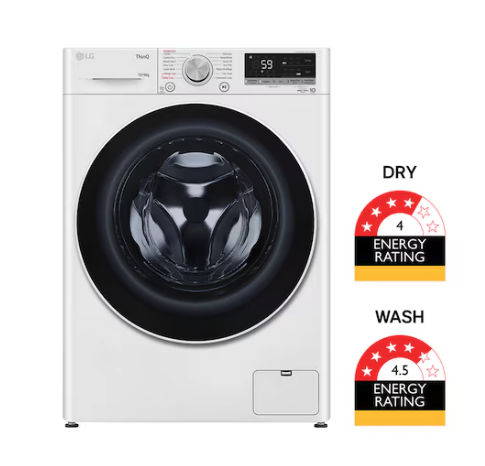 LG WXC3-1410W Series 3 10kg/6kg Front Load Washer Dryer Combo – White
