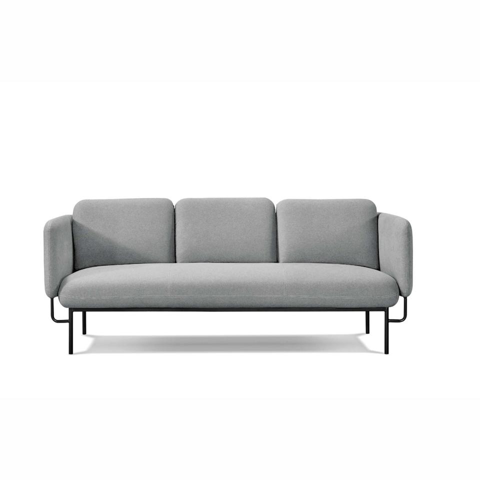 Capri 3-Seater Lounge (Light Grey)