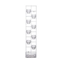 Bloom Vertical Garden (White)