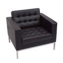 Rapidline Venus One-Seater Lounge Chair (Black)