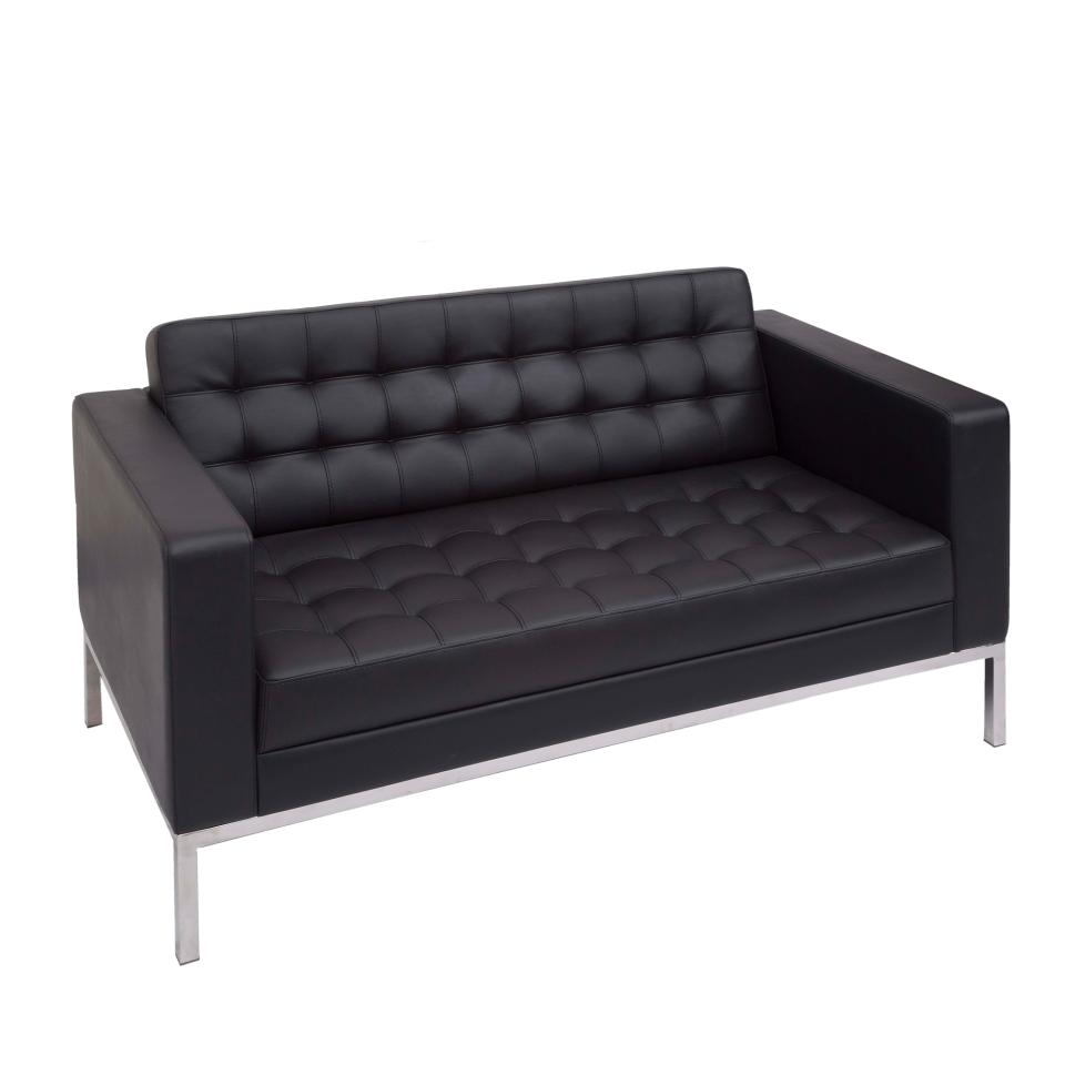 Rapidline Venus Two-Seater Lounge (Black)