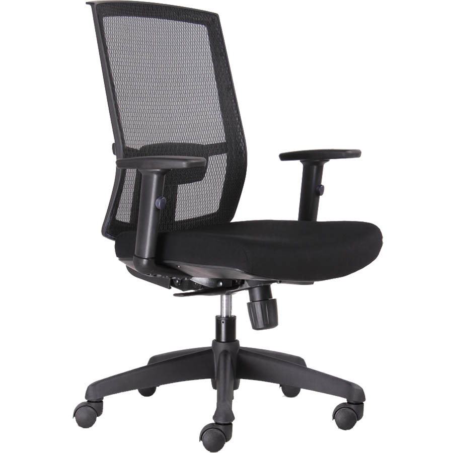 RAPIDLINE KAL Task Chair with Arms (Black)