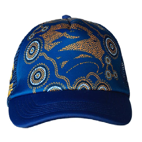 WEST COAST EAGLES ADULTS INDIGENOUS TRUCKER CAP