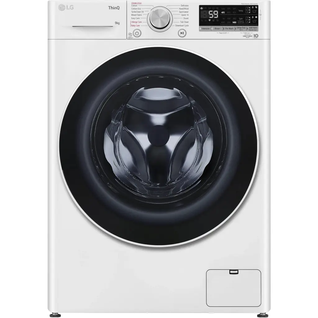 LG 9kg AutoDose Front Load Washing Machine