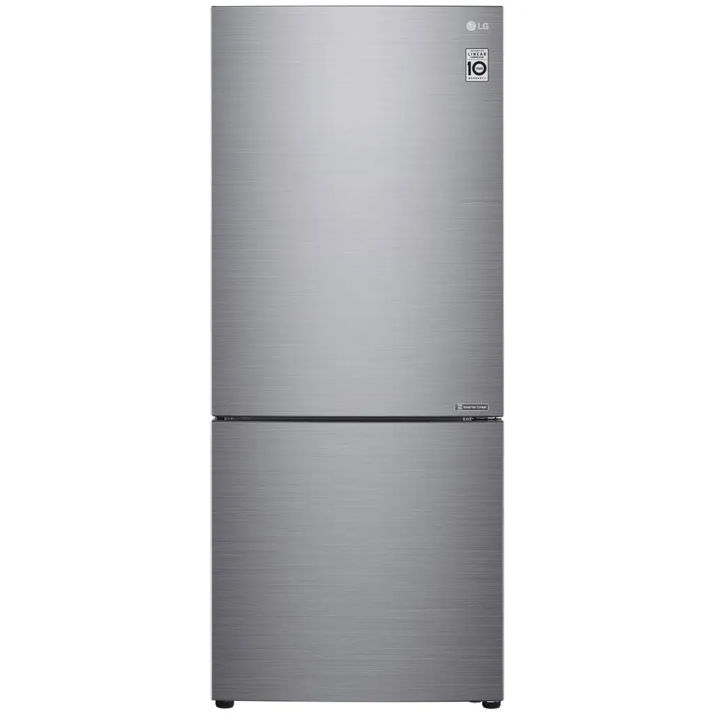 LG 420L Bottom Mount Fridge (Stainless Steel)