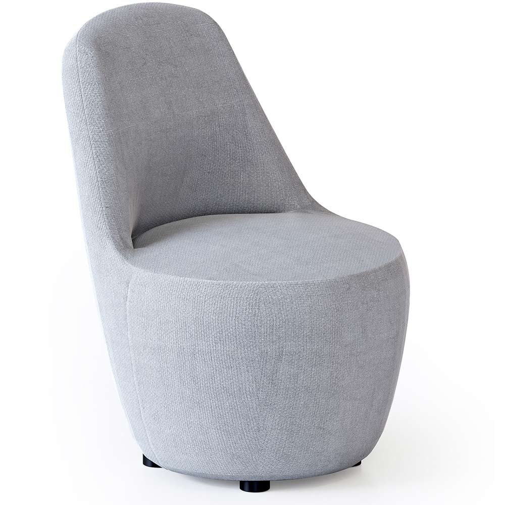 Rapidline MYK Single Lounge Chair (Light Grey)