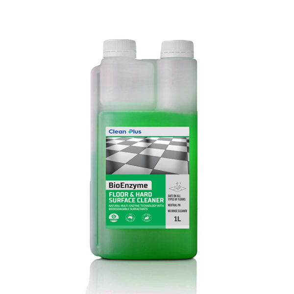 Clean Plus - Bioenzyme Floor & Hard Surface Cleaner- 1lx6
