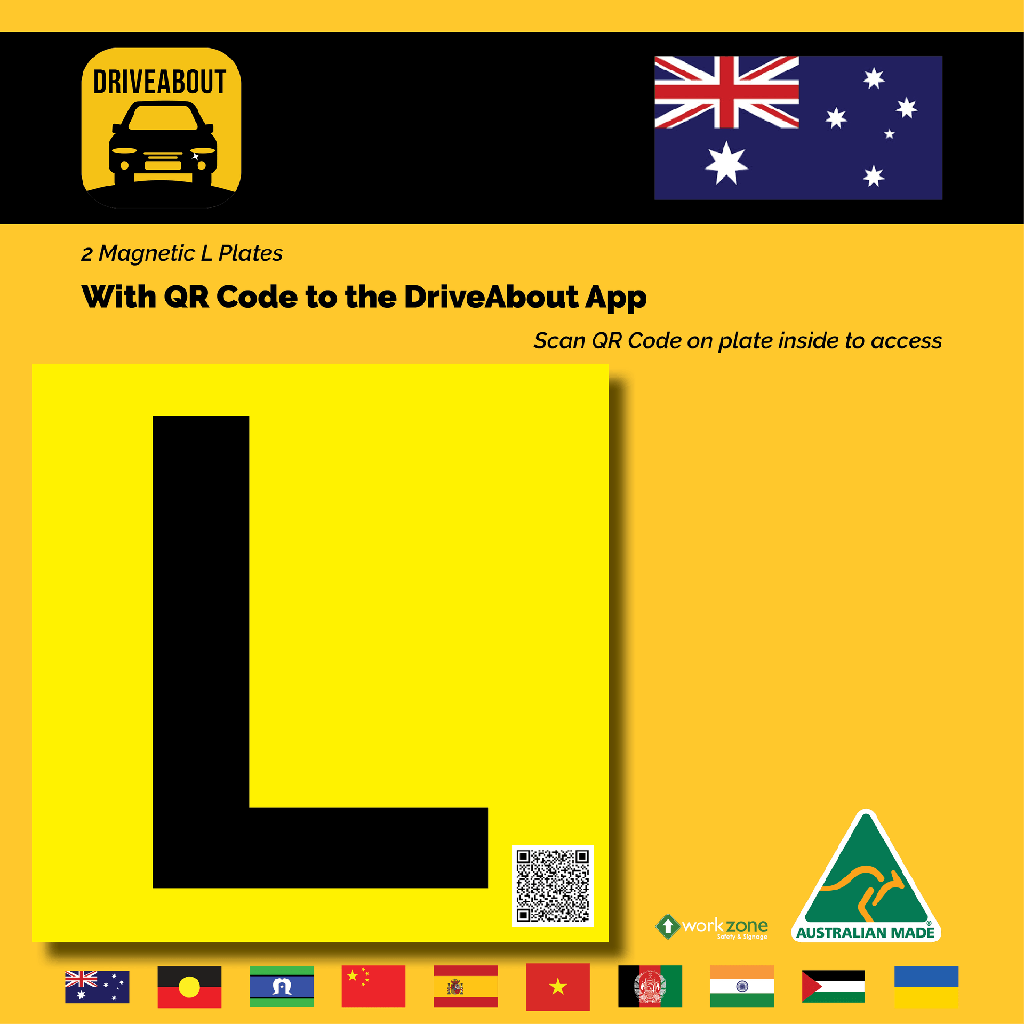 DriveAbout Magnetic L-Plates