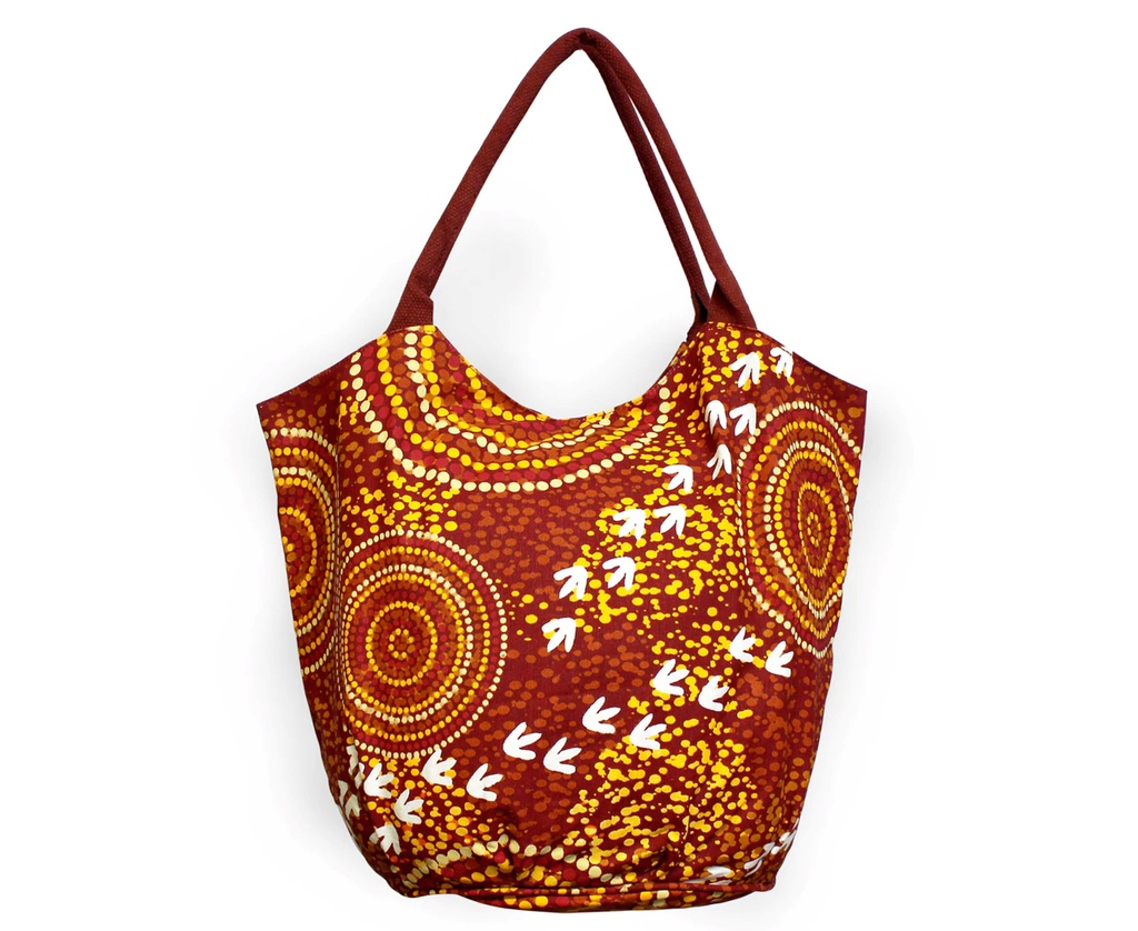 BAG SHOPPER ABORIGINAL DESIGN - DRY DESIGN - LUTHER CORA