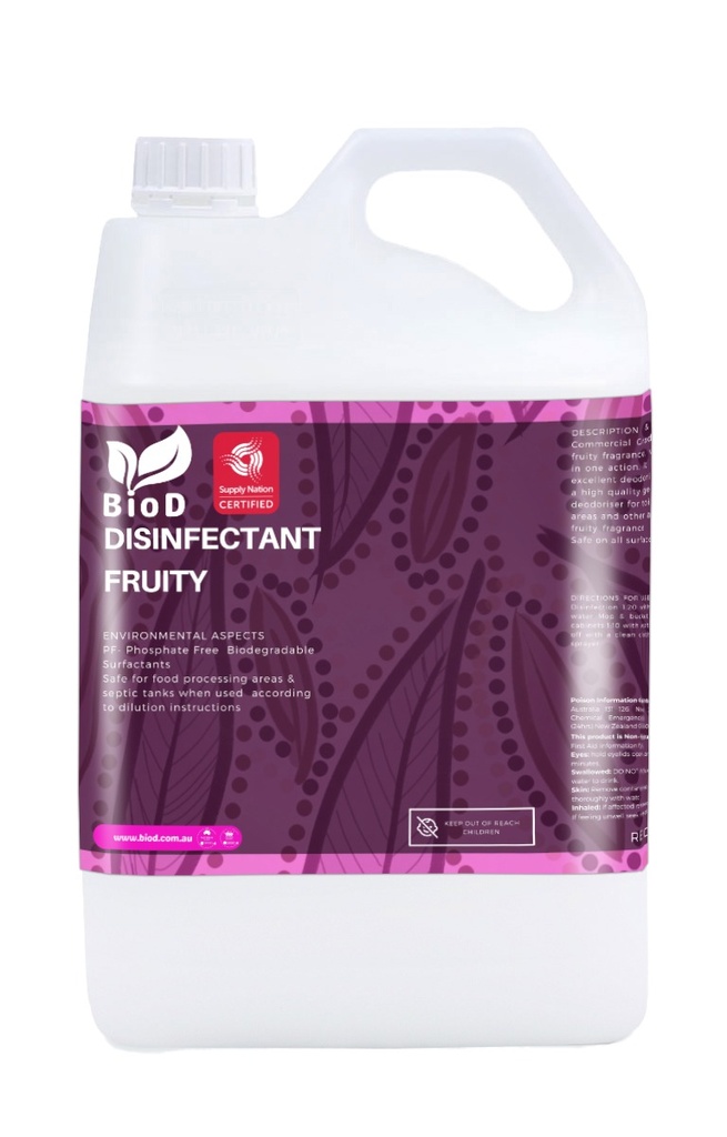 Biod-Disinfectant Fruity-5l