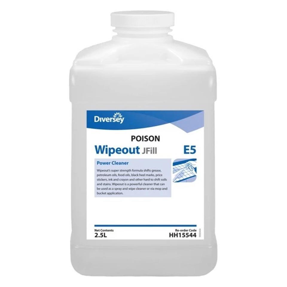 Diversey E5 J-Fill Wipeout Power Cleaner X 2.5l