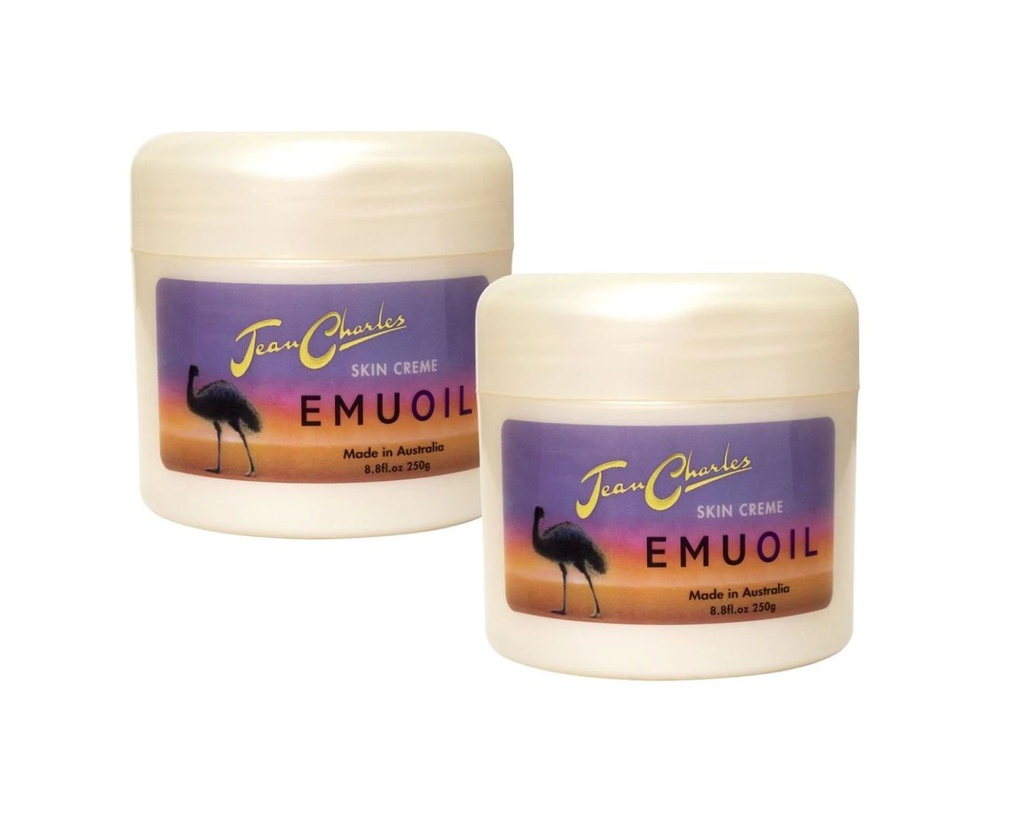 SKIN CREAM EMU OIL 250G JEAN CHARLES (SET OF 2)