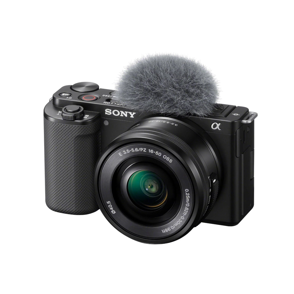 Sony ZV-E10 Mirrorless Vlog Camera Kit — 16–50 mm Lens, Black