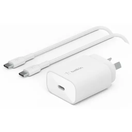 [555124] Belkin BoostUp Charge 25W USB-C Wall Charger with USB-C Cable