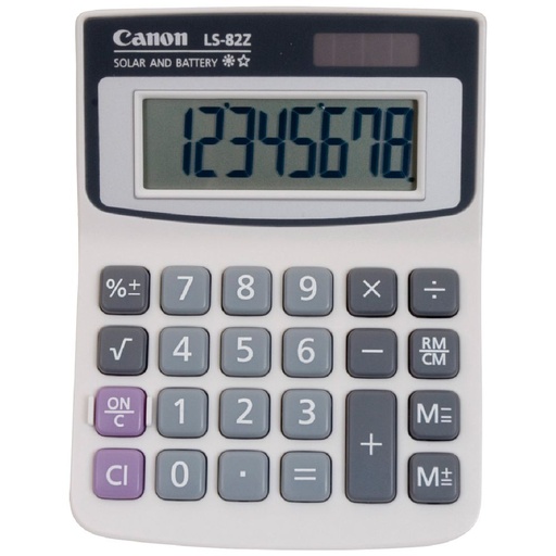 [CALS82ZBL] Canon LS-82Z – Compact 8-Digit Desktop Calculator with Tilted Display