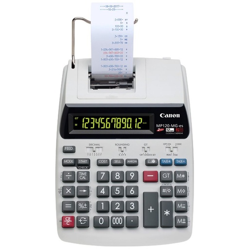 [CAMP120MG] Canon MP120-MGII Desktop Printing Calculator – 12-Digit, Dual-Colour