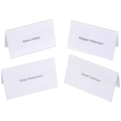 Rexel Name Plates 92 × 56 mm – Pack of 50