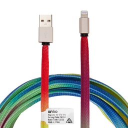 Lightning Cable - 2m Rainbow Rop