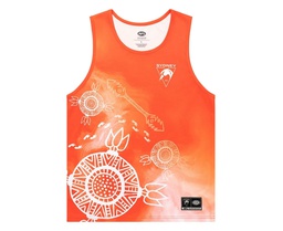 [CH_0267] SYDNEY SWANS INDIGENOUS MENS TRAINING SINGLET