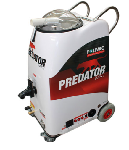[PREDMK115] Polivac- Predator MK1- With 15m Solution Hose | 15m Vacuum Hose With 2-Jet, 12” Stainless Steel Wand