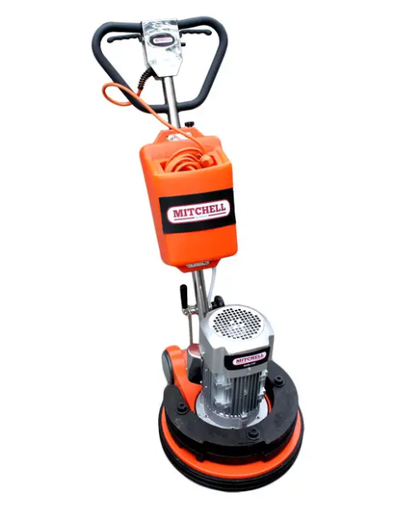 [KVG-17F] Polivac- Mitchell Rotary Scrubbers-Supplied With Solution Tank, 1 Pad Holder, 1 Grinding Disk, 2 Iron Weights