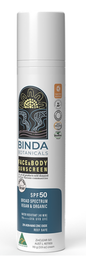 BINDA Face &amp; Body SPF50 Sunscreen 110g