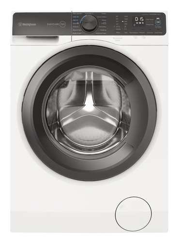 [544677] Westinghouse WWF1044M7WA 10kg 500 Series Front Load Washing Machine – White
