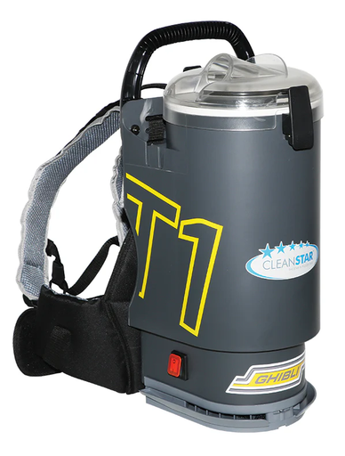 [T1v3-CLR] Cleanstar –T1v3 Backpack - Charcoal (With Clear Lid)