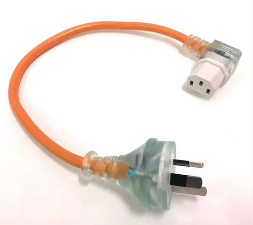 [T1v3-IEC-OR] Cleanstar – Short Iec Lead - Orange