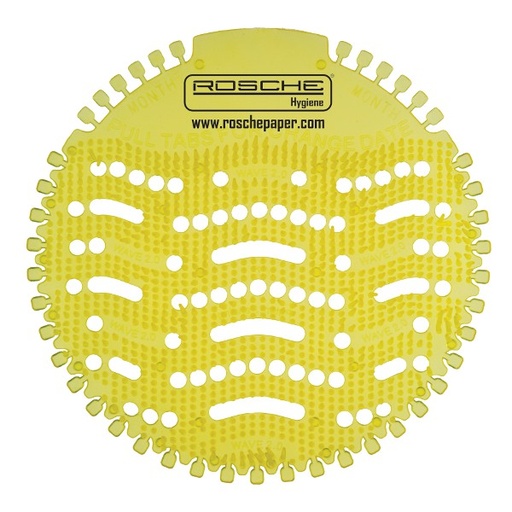 [8750] Rosche Urinal Mat Wave 2.0- Lemon
