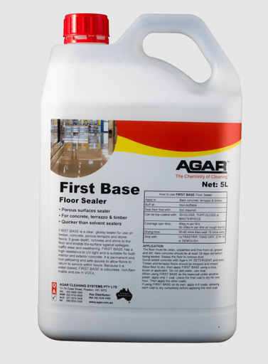 [FIR5] Agar - First Base Floor Sealer 5l